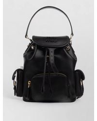 Miu Miu - Zaini Bucket Bag Top Handle Buckle Straps - Lyst