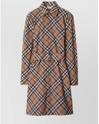 Burberry - Shirt Dresses - Lyst