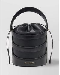 McQueen - Leather Bucket Bag - Lyst