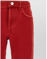 Isabel Marant - Denim Cropped Straight-Leg Jeans - Lyst
