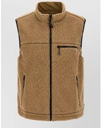 Gramicci - Reversible Sherpa Padded Vest - Lyst