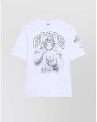 Gcds - Cotton Regular-Fit Printed T-Shirt - Lyst