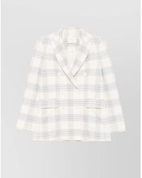 Circolo 1901 - Cotton Double-Breasted Blazer - Lyst