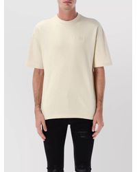 Amiri - Oversized Cotton T-Shirt With Logo Embroidery - Lyst