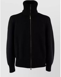 Bottega Veneta - Knitwear High Collar Ribbed Cuffs Hem - Lyst