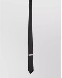 Lardini - Patterned Tie Smooth Texture Adjustable Length - Lyst