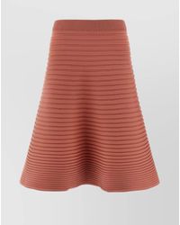 Pleats Please Issey Miyake - Pleated A-Line Skirt - Lyst