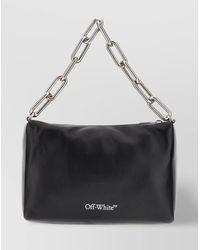 Off-White c/o Virgil Abloh - Leather Shoulder Bag Chain Strap - Lyst