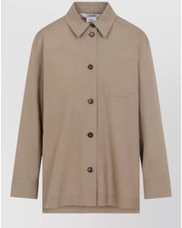 Max Mara - Max Mara Marianne Cotton Poplin Shirt - Lyst