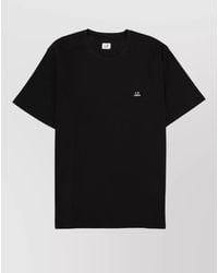C.P. Company - Cotton Logo Patch Short Sleeve T-Shirt - Lyst