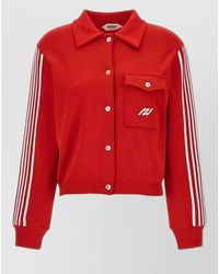 Autry - Cropped Cardigan - Lyst