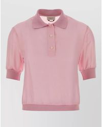 Jacob Cohen - Short Sleeve Polo Shirt Ribbed Collar Cuffs - Lyst