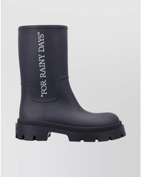 Off-White c/o Virgil Abloh - Rubber Ankle Boots - Lyst