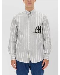 MSGM - Regular-Fit Cotton Shirt - Lyst