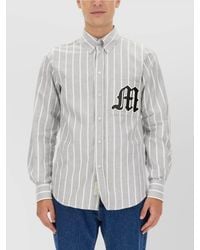 MSGM - Regular-Fit Cotton Shirt - Lyst