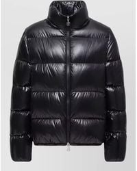 Moncler - Abbadia Short Down Jacket High Collar - Lyst