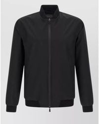 Herno - Zip-Up Bomber Jacket - Lyst