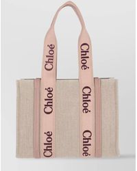 Chloé - Tote Bag With Dual Handles And Rectangular Shape - Lyst