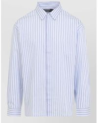Jacquemus - Striped Long-Sleeve Shirt - Lyst