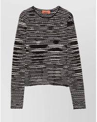 Missoni - Wool Blend Crewneck Sweater - Lyst