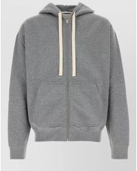 Jil Sander - Cotton Hooded Jacket - Lyst