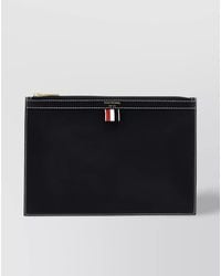 Thom Browne - Leather Clutch Bag - Lyst