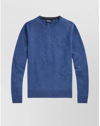 Polo Ralph Lauren - Ribbed Crew Neck Sweater With Long Sleeves - Lyst