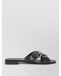 Prada - Flat Sole Sandals Open Toe Design - Lyst