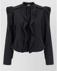 Isabel Marant - Calina Shirt Jacket Button Detailing Design - Lyst