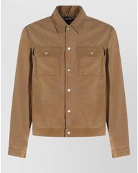 MM6 by Maison Margiela - Cotton Trucker Jacket - Lyst