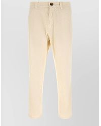 Brunello Cucinelli - Corduroy Straight-Leg Trousers - Lyst