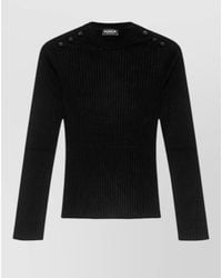 Dondup - Knit Pullover Crew Neck Shoulder Buttons - Lyst