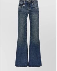 R13 - Boy Flare Jeans Belt Loops Five Pockets - Lyst