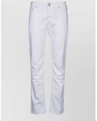 Jacob Cohen - Pants Belt Loops Back Pockets - Lyst