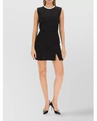 MSGM - Cutout Slim-Fit Mini Dress - Lyst