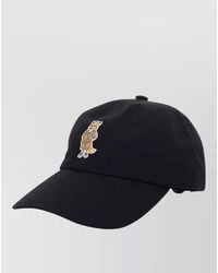 Maison Kitsuné - Cotton Logo-Embroidered Baseball Cap - Lyst