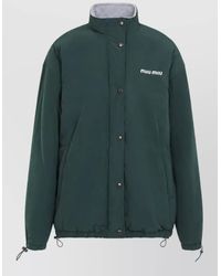 Miu Miu - Padded Relaxed-Fit Parka Coat - Lyst
