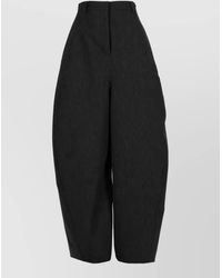 Balenciaga - Wool Wide-Leg Trousers - Lyst