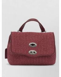 Zanellato - Crossbody Bag Adjustable Strap Metal Hardware Top Handle - Lyst