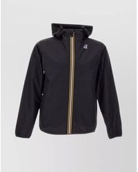 K-Way - Hooded Nylon Windbreaker Jacket - Lyst