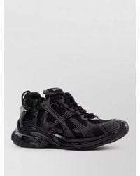 Balenciaga - Mesh Panels Rubber Sole Runner Sneakers - Lyst