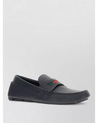 Gucci - Leather Driver Loafers - Lyst
