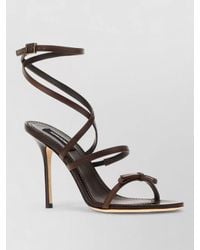 DSquared² - Leather Sandals - Lyst