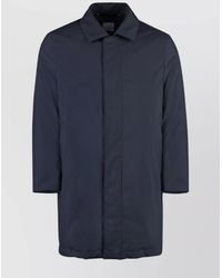Paul Smith - Single Breasted Parka Coat - Lyst