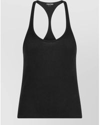 Tom Ford - Silk-Blend Ribbed Slim-Fit Tank Top - Lyst