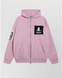 Balenciaga - Cotton Hooded Zip-Up Jacket - Lyst