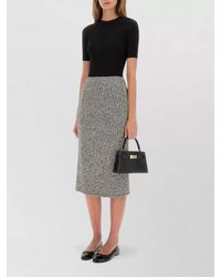 Tory Burch - Cotton Pullover Open Back Ribbed Tie - Lyst