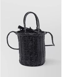 Dragon Diffusion - Woven Texture Dual Handles Shoulder Strap - Lyst