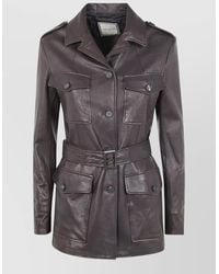 Tagliatore - Lamb Leather Jacket - Lyst