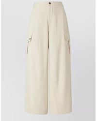 Pinko - Wide-Leg Trousers - Lyst